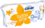 Clever Tоал.Xарт. 8бр. Тоалетна хартия,3пл,целулоза 8 БР