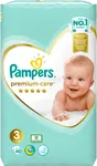 Pampers Бебешки пелени Prem.Care размер 3 Midi 5-9кг 60 БР