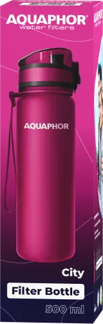 Филтърна бутилка Aquaphor City 0.5 Л руби