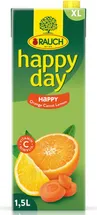 HAPPY DAY плодова напитка Портокал, морков и лимон 1.5 Л