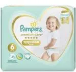 Pampers Premium Pants 6 Гащички 15+кг 31 БР