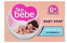 Teo Bebe Almond Oil & Vitamin E Бебешки сапун 75 ГР