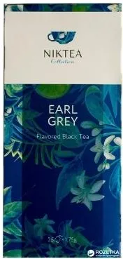 чай черен NikTea Earl Grey 25бр