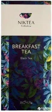 чай черен NikTea English Breakfast 25бр