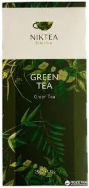 чай зелен NikTea Green Tea 25бр