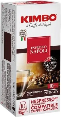 капсули кафе KIMBO Napoli Nespresso 10бр