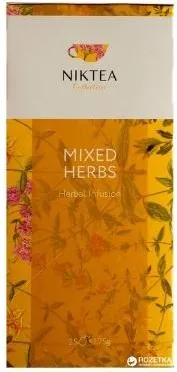 чай билков NikTea Mixed Herbs 25бр