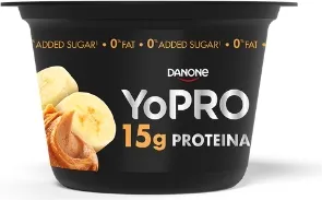 йогурт протеинов YoPRO фъстъчено масло и банан 160гр