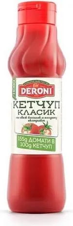 кетчуп Deroni класик 500гр