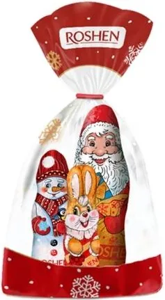 шоколадова фигура Коледен микс Roshen 170гр
