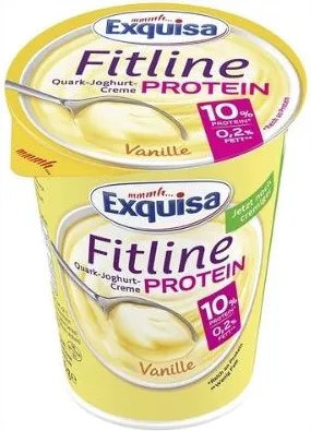 кварк Exquisa Fitline ванилия 10% Протеин 400гр