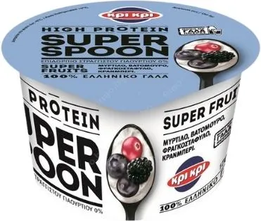 йогурт протеинов с боровинка Kri Kri 170гр
