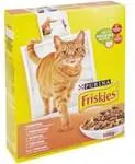 Friskies Purina Храна За Котки Пиле И Зеленчуци Суха Пюрина 300Гр