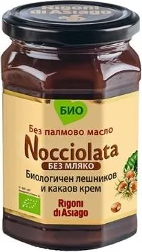 BIO крем какаов Nocciolata с лешници, без мляко 250гр