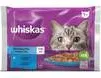 Хр. За Котки Whiskas Пауч Рибни Ястия 4X85Г