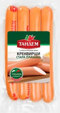 кренвирши Стара Планина Тандем 320гр вакуум