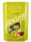 бонбони шоколадови Lindt Lindor шам фъстък 200гр