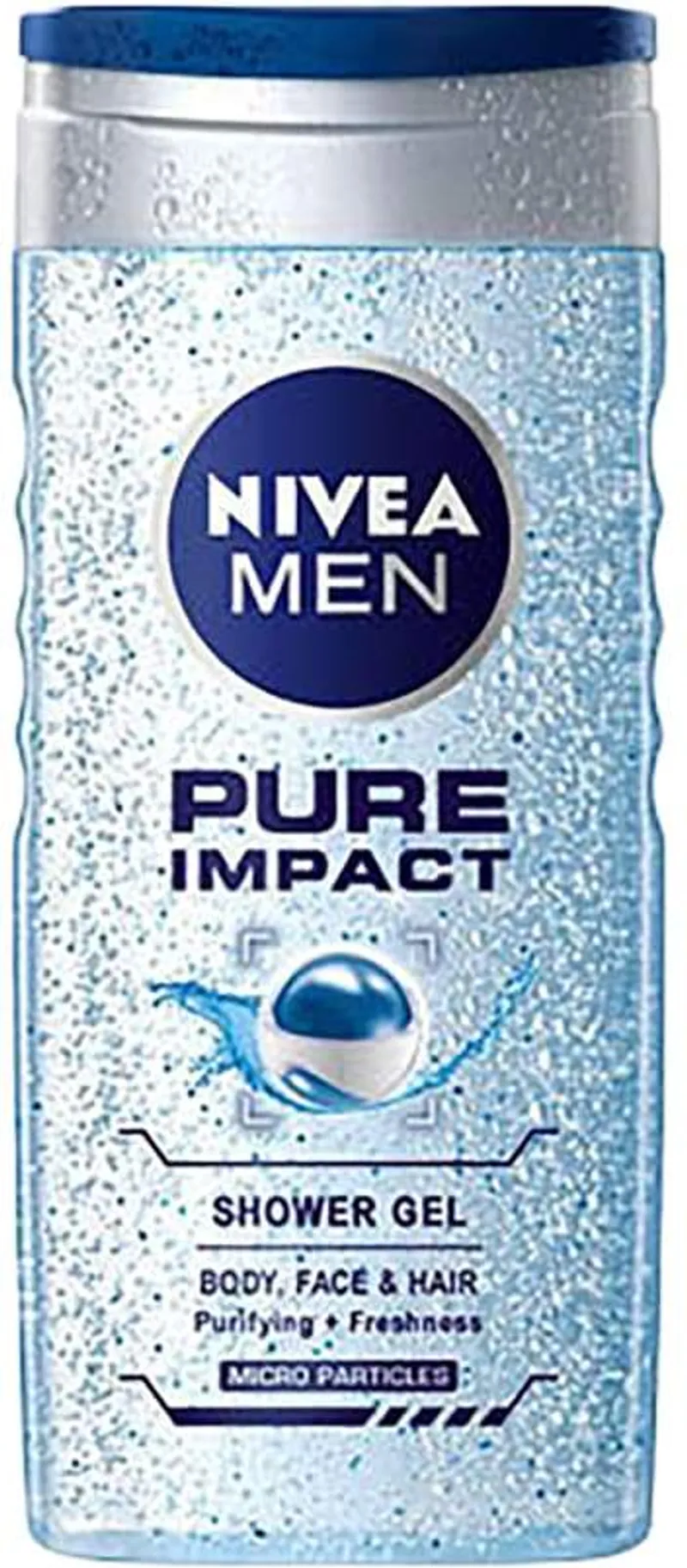 Душ гел Nivea Men Pure Impact (250мл)