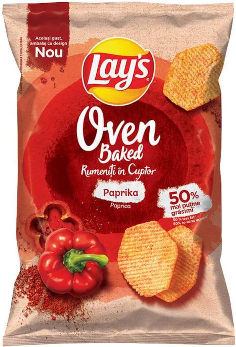 Чипс Лейс Печен Паприка (125г)