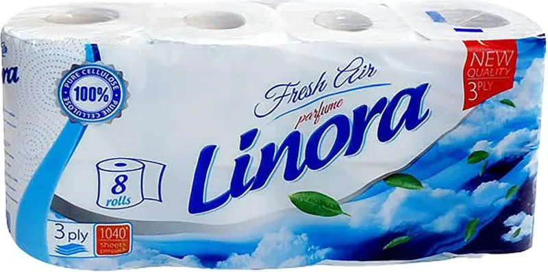 Тоалетна хартия Linora Fresh Air (8бр)