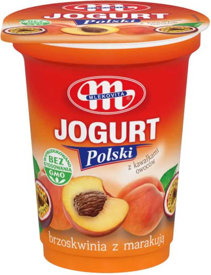 Йогурт Млековита Праскова и маракуя (350г)