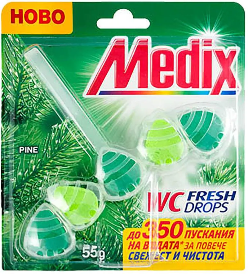 Тоалетно блокче Medix Total power guard Pine (1бр)