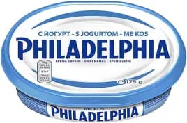 Крем сирене Филаделфия Баланс йогурт (175г)