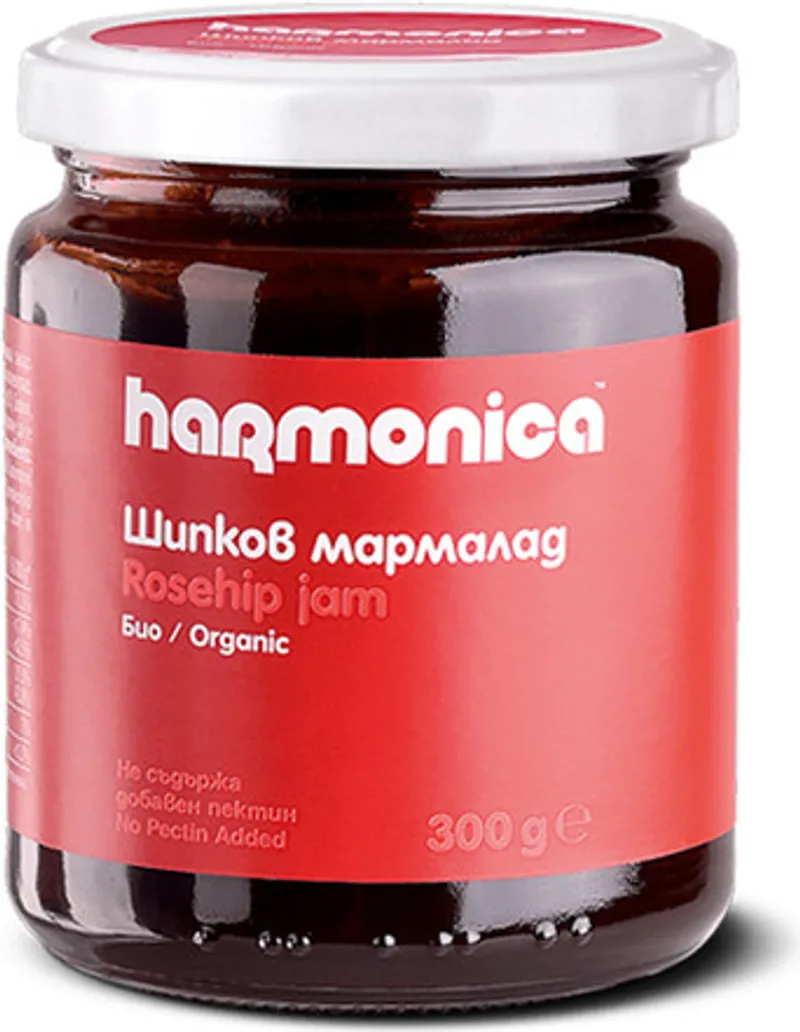 БИО мармалад Хармоника Шипков Без захар (300г)