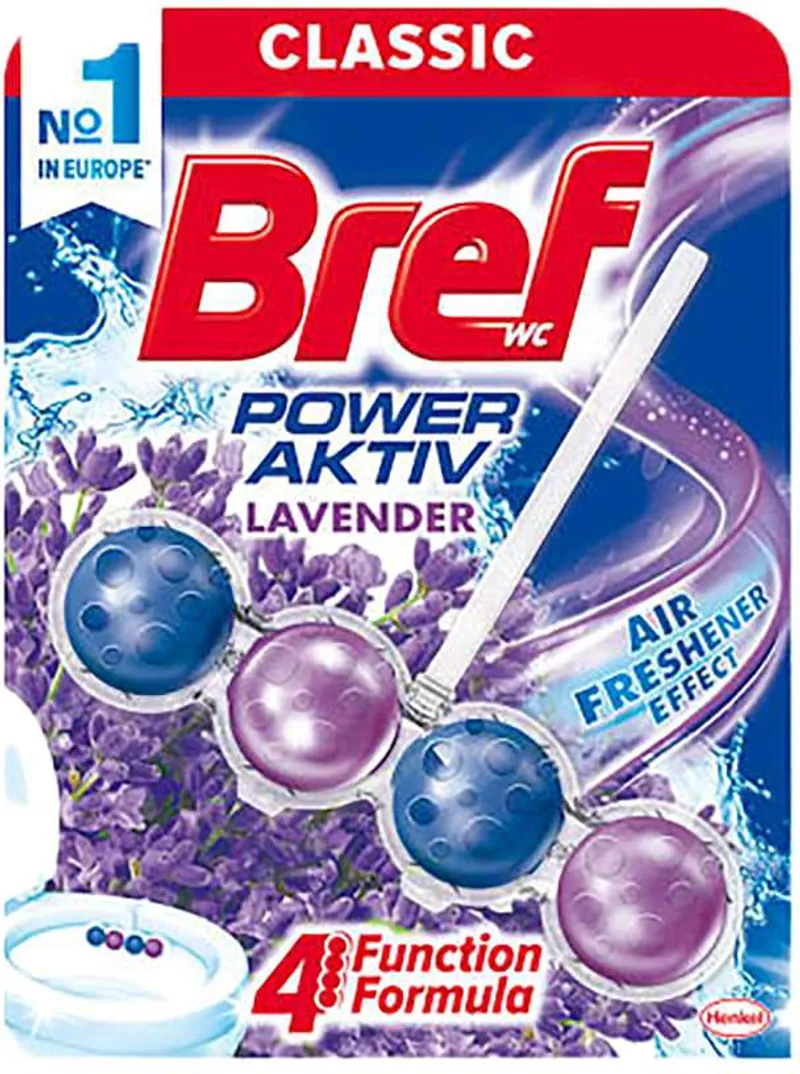 Тоалетно блокче Bref Power aktiv Лавандуна (50г)