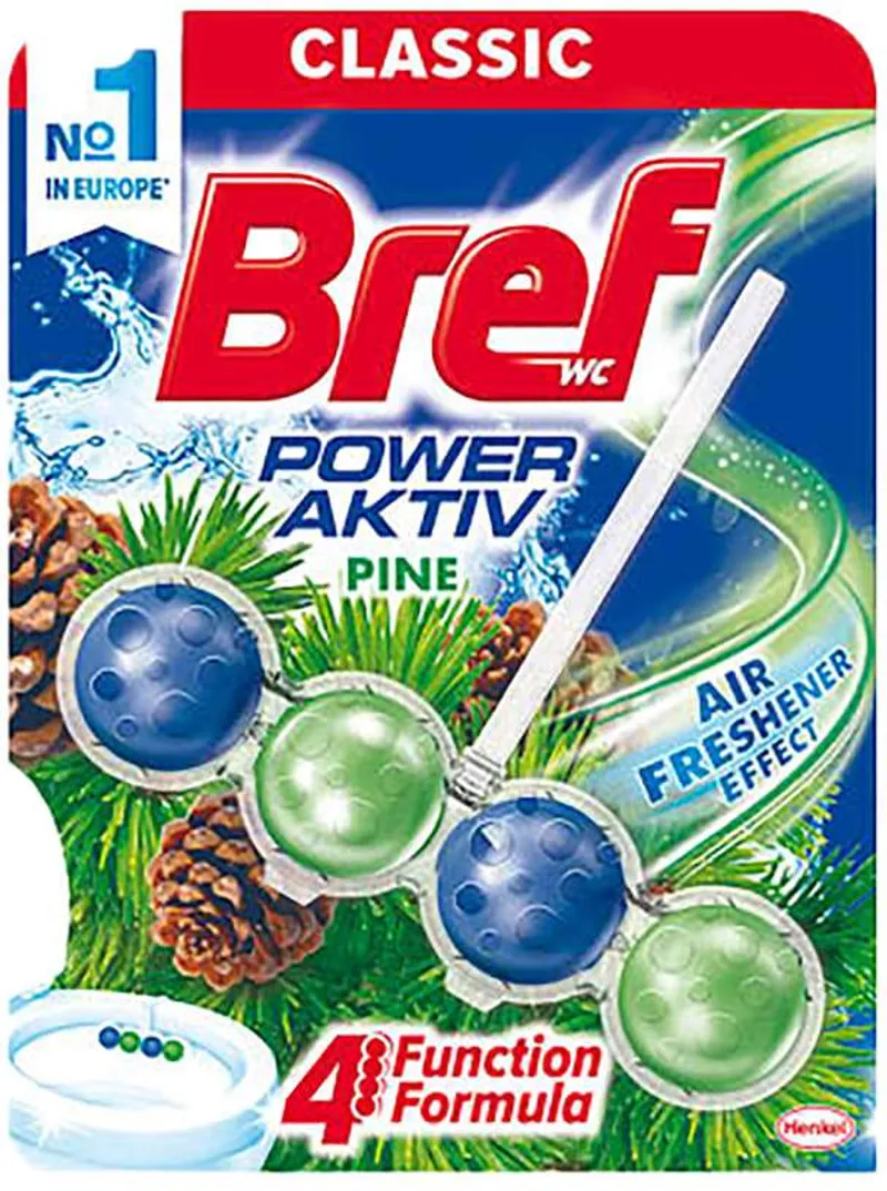 Тоалетно блокче Bref Power aktiv Бор (50г)