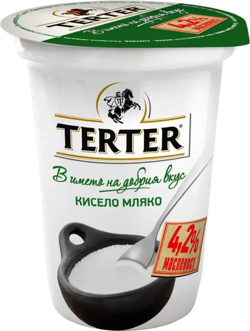 Кисело мляко Тертер 4.2% (400г)