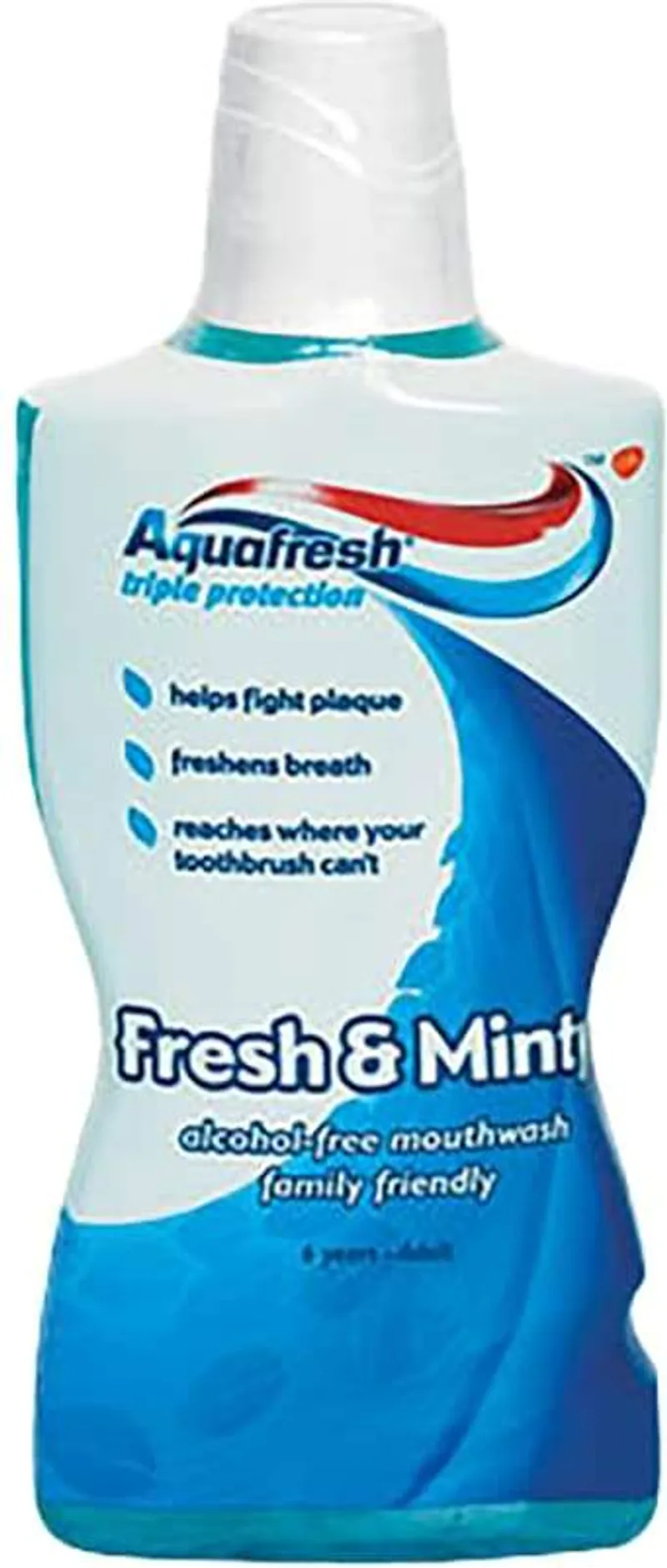 Вода за уста Aquafresh Fresh&minty (500мл)