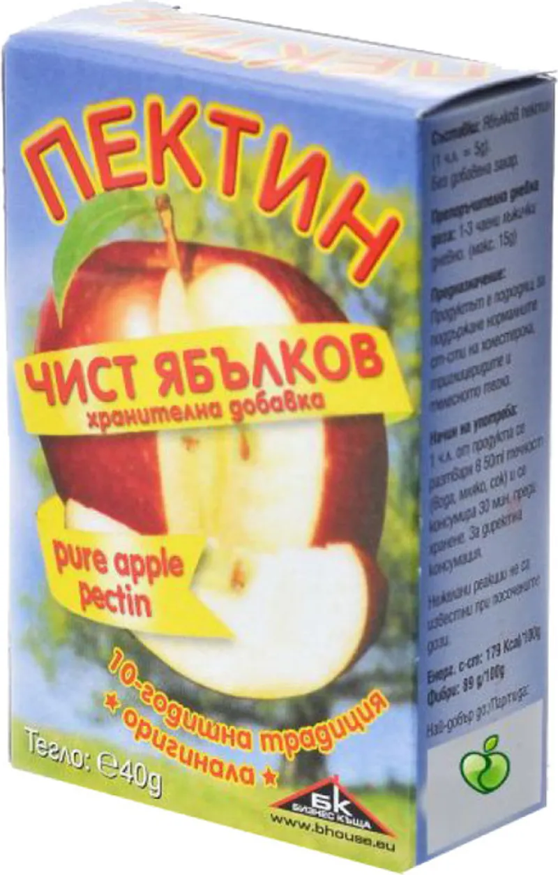 Пектин Ябълков 100% Без захар (40г) / 4285
