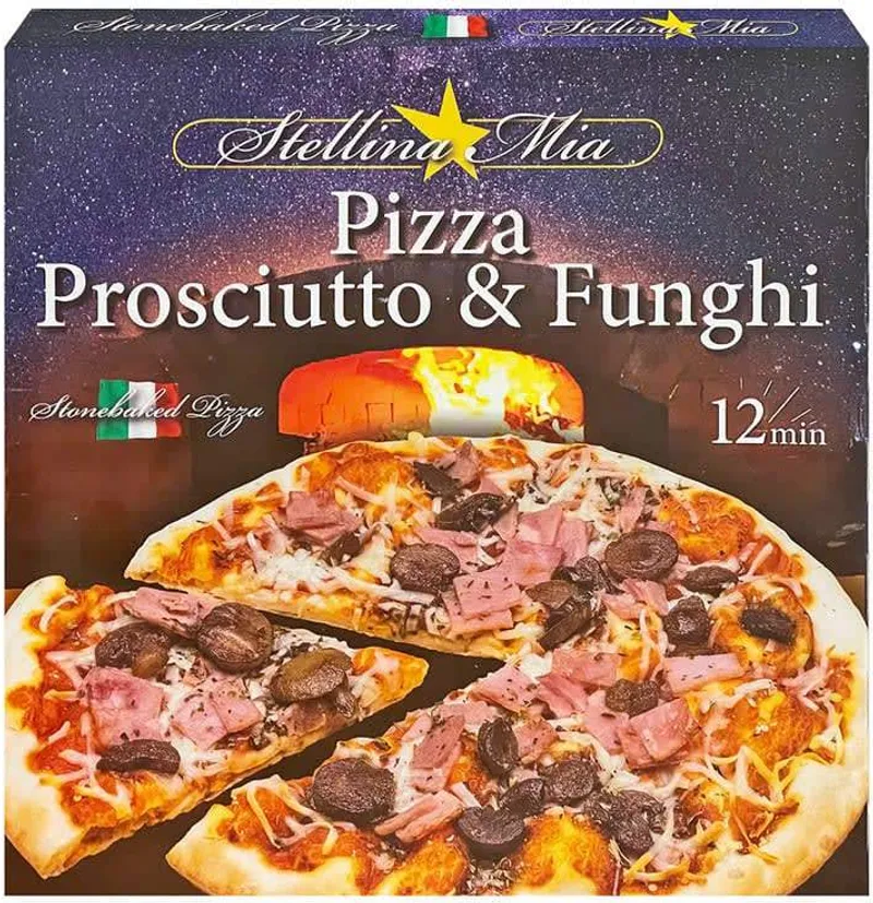 Пица Stellina Mia Прошуто и гъби (350г)
