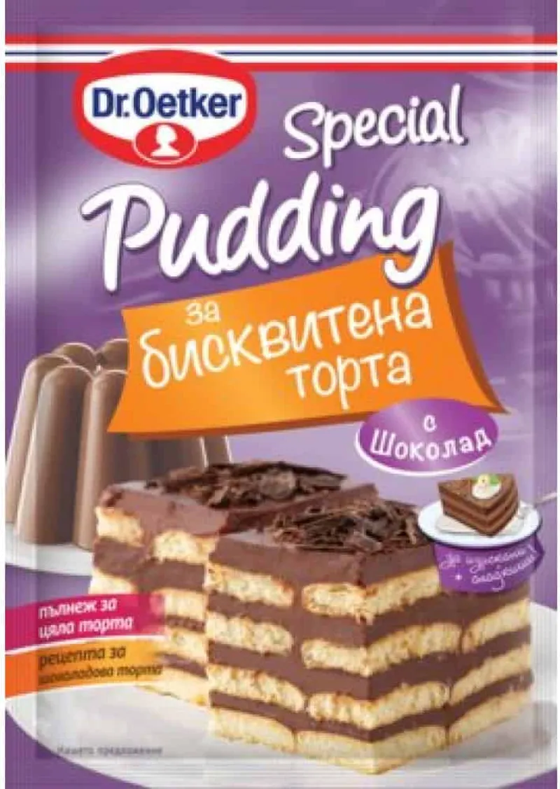 Пудинг Йоткер за Бисквитена Торта Шок. 90Г-