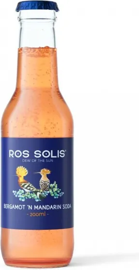 Напитка Ros Solis Сода Бергамот и Мандарина 200Мл-
