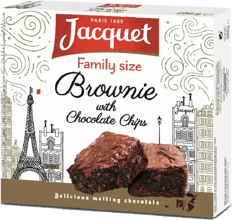 Кейк Брауни Jacquet с Шоколад 285Гр-