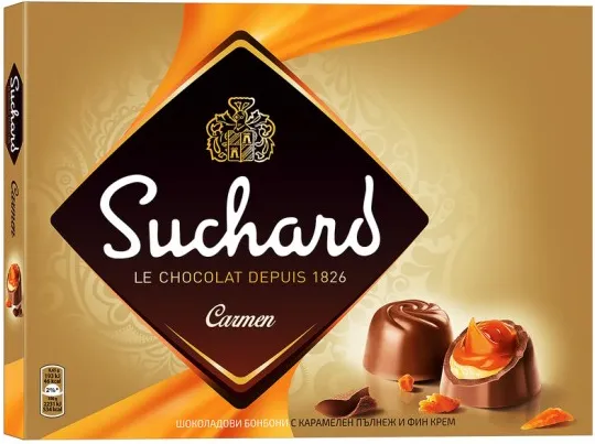 Бонбони Suchard Кармен 121Гр-