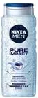 Душ Гел Nivea Pure Impact Мъжки 500 Мл-