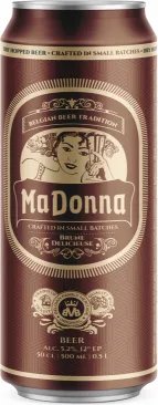 Бира Madonna Brune 5,2% 500Мл Румъния-