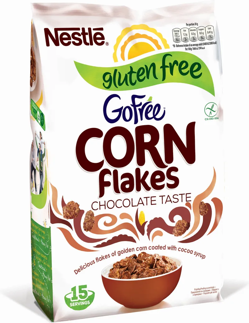 Корнфлейкс Nestle Value Pack Шоколад 450Гр-