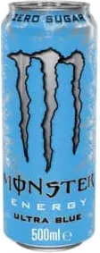 Напитка Енергийна Monster Ultra Blue 500Мл Кен-