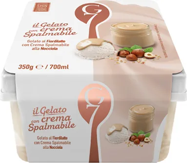 Сладолед G7 с Крем Лешник 350Гр-