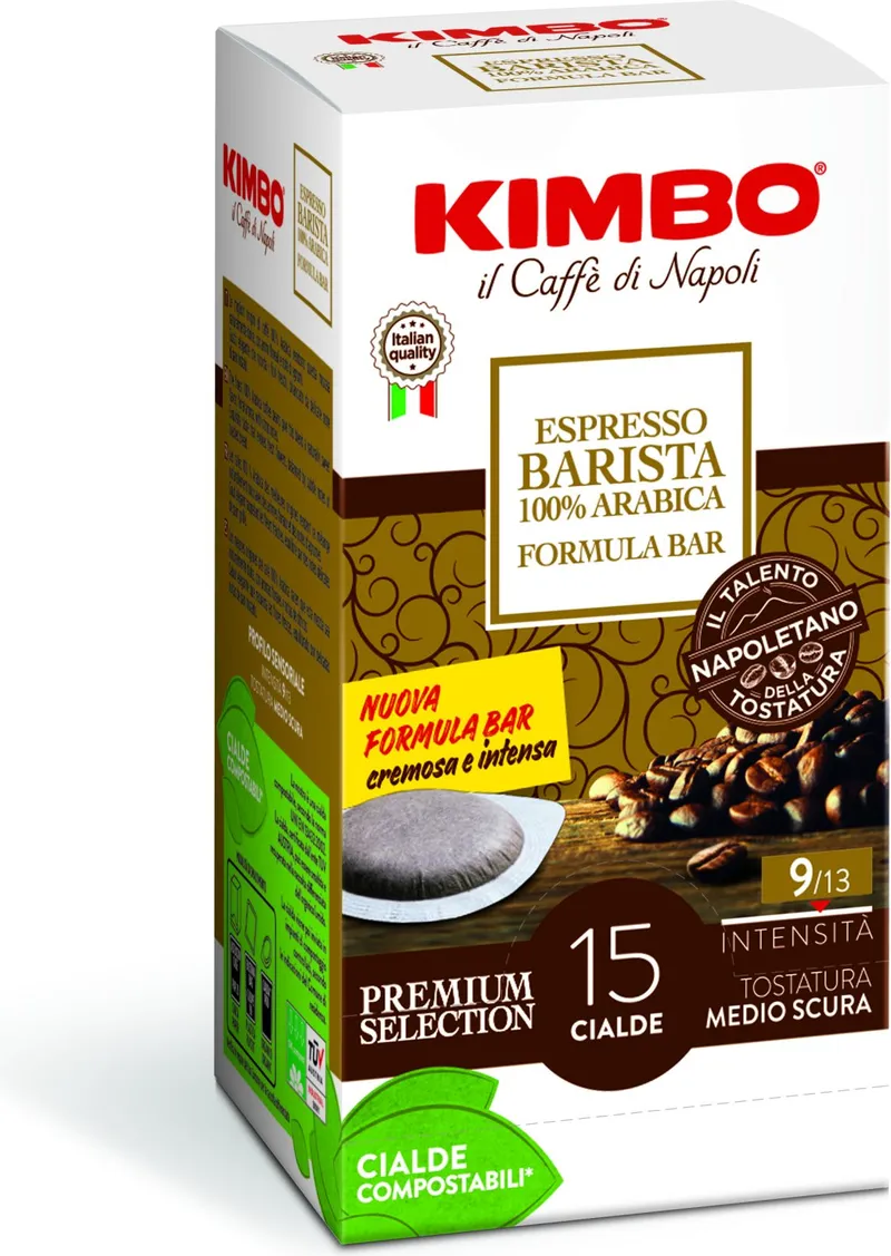 Кафе Kimbo Espresso Barista 100% Arabica 15Бр-
