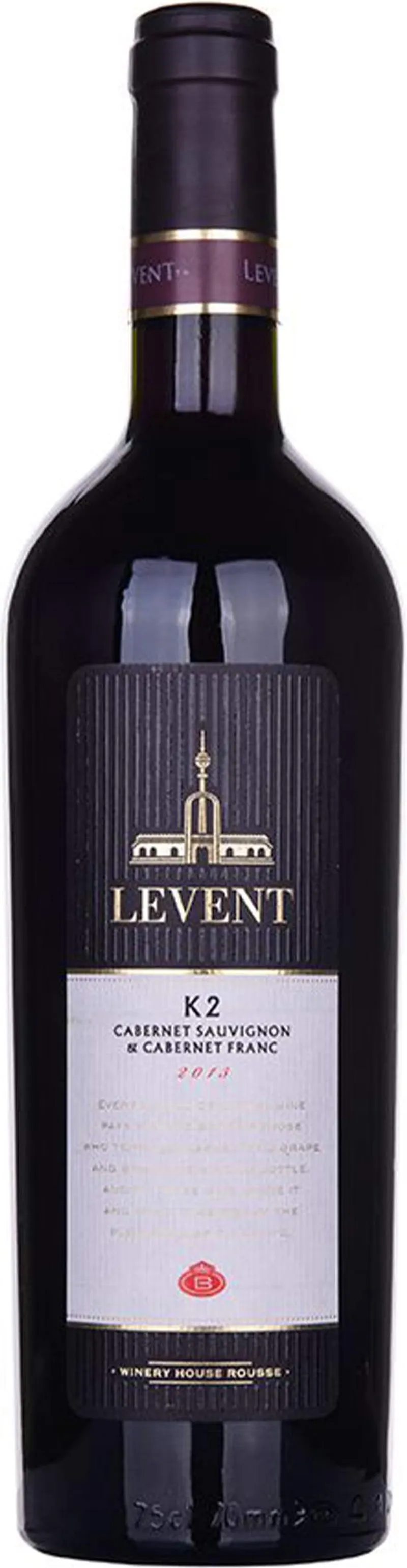 Вино Levent K2 Каберне Сов. И Каберне Фран 750 Мл-