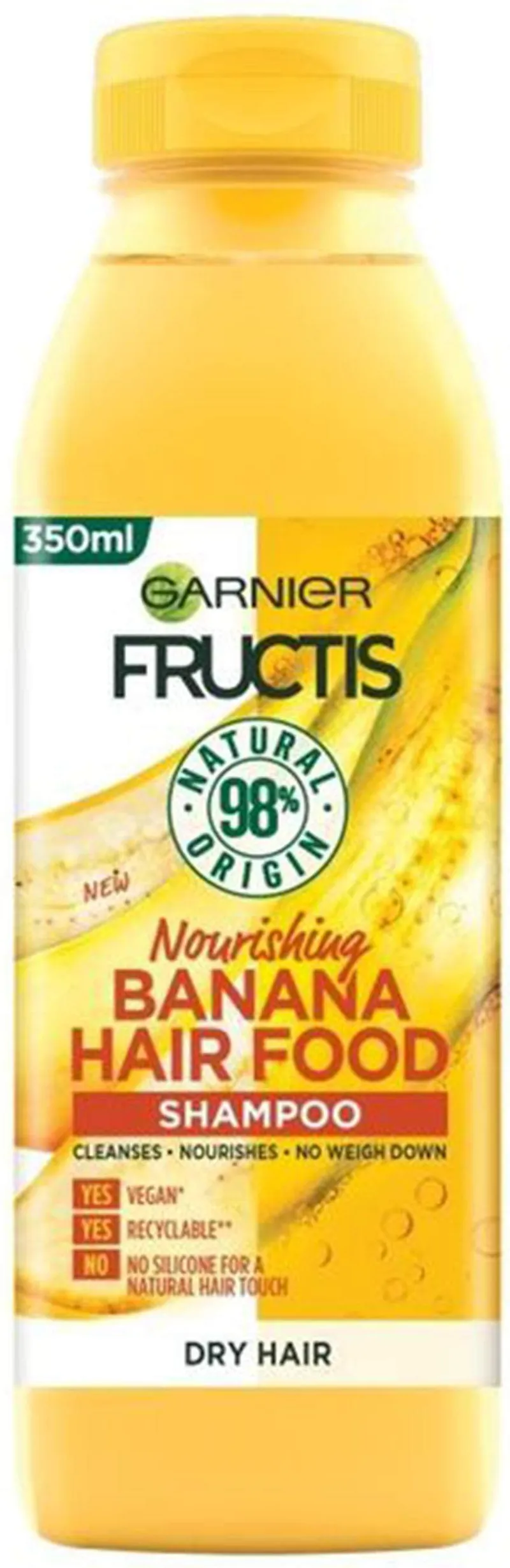 Шампоан Fructis Hair Food Банан 350 Мл-