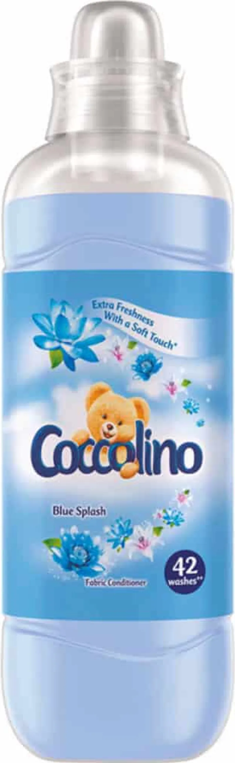 Омекотител Coccolino Blue Splash 1.05 Л 42 Пранета-