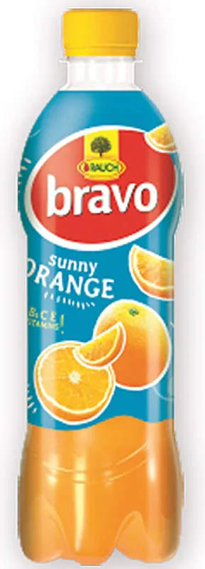 Напитка Плодова Rauch Bravo Червен Портокал 500Мл-