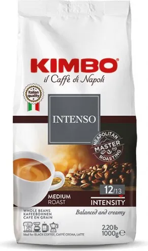 Кафе Kimbo Intenso 1Кг Зърна-