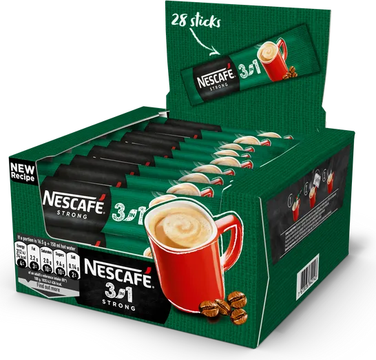 Нескафе 3в1 Стронг 17Гр Инстантно Стик-